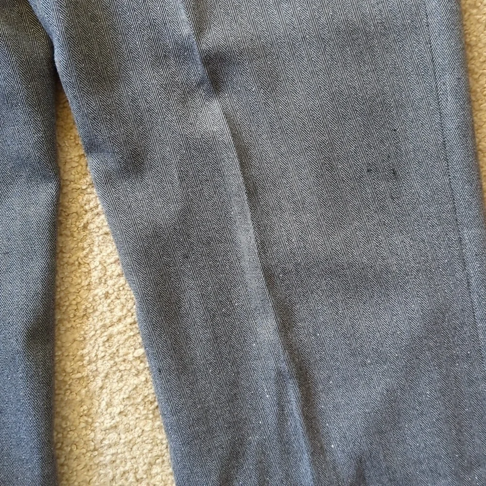 Coldwater Creek Gray Shimmer Metallic Natural Fit Bootcut Pants Size 12